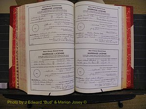 Richmond Marriages, Book V V, 1942-1944 P 540-541.JPG