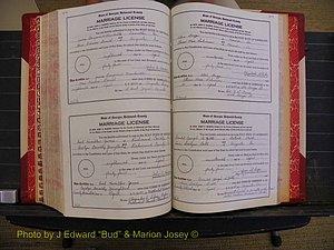 Richmond Marriages, Book V V, 1942-1944 P 576-577.JPG