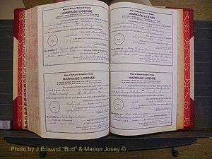 Richmond Marriages, Book V V, 1942-1944 P 618-619.JPG