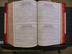 Richmond Marriages, Book V V, 1942-1944 P 634-635.JPG