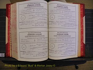 Richmond Marriages, Book V V, 1942-1944 P 636-637.JPG