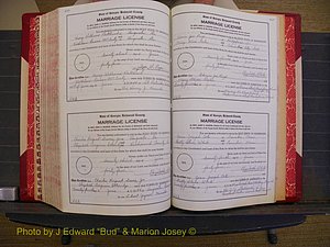 Richmond Marriages, Book V V, 1942-1944 P 646-647.JPG