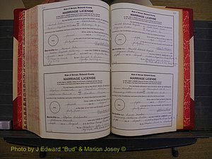 Richmond Marriages, Book V V, 1942-1944 P 690-691.JPG