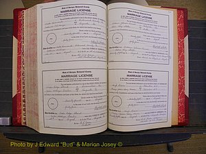 Richmond Marriages, Book V V, 1942-1944 P 708-709.JPG