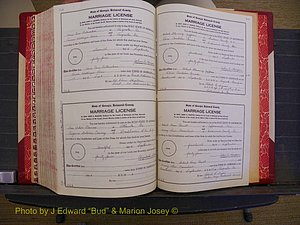 Richmond Marriages, Book V V, 1942-1944 P 716-717.JPG