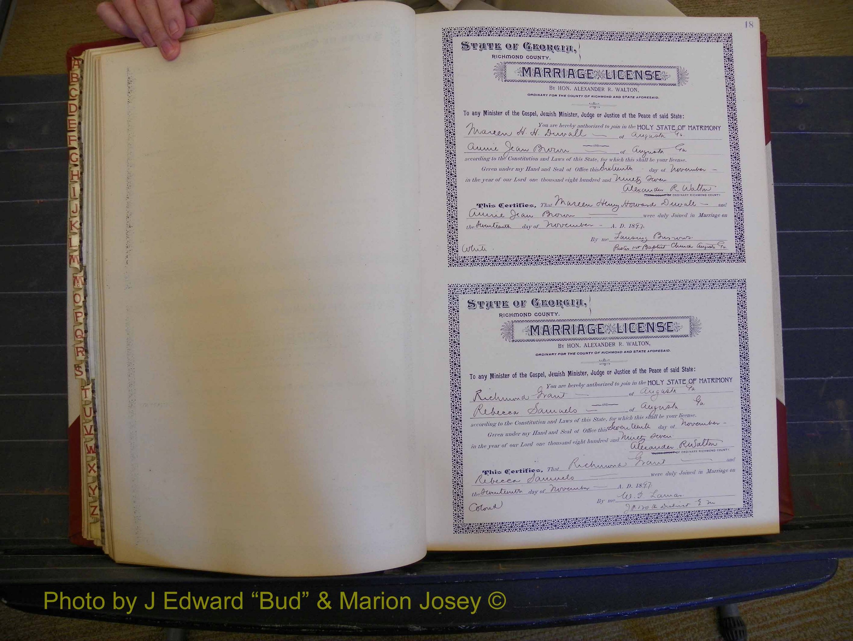 Richmond Marriages, Book V, 1897-1898 P 018.JPG