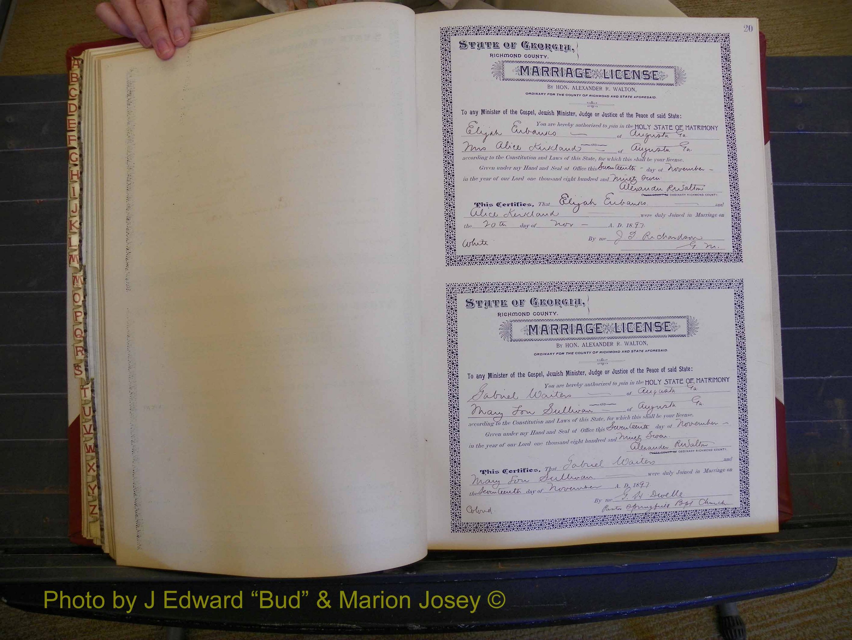 Richmond Marriages, Book V, 1897-1898 P 020.JPG