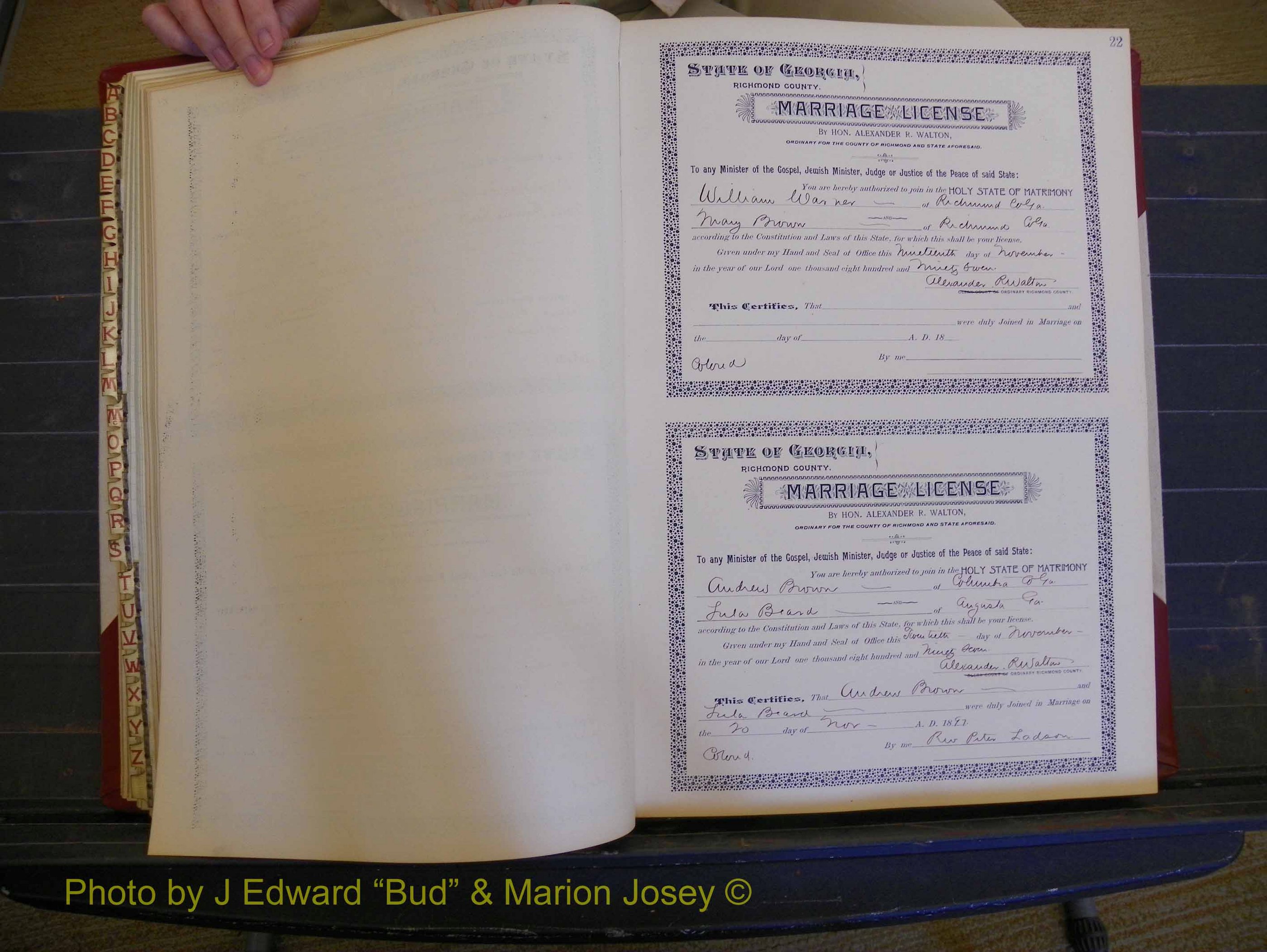 Richmond Marriages, Book V, 1897-1898 P 022.JPG