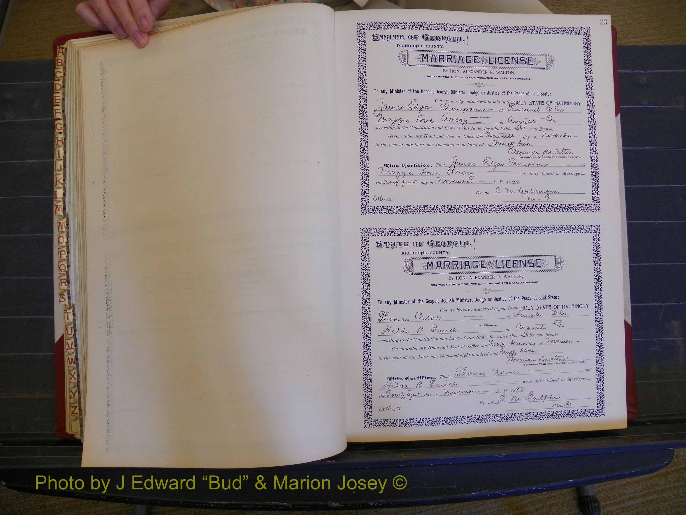 Richmond Marriages, Book V, 1897-1898 P 023.JPG