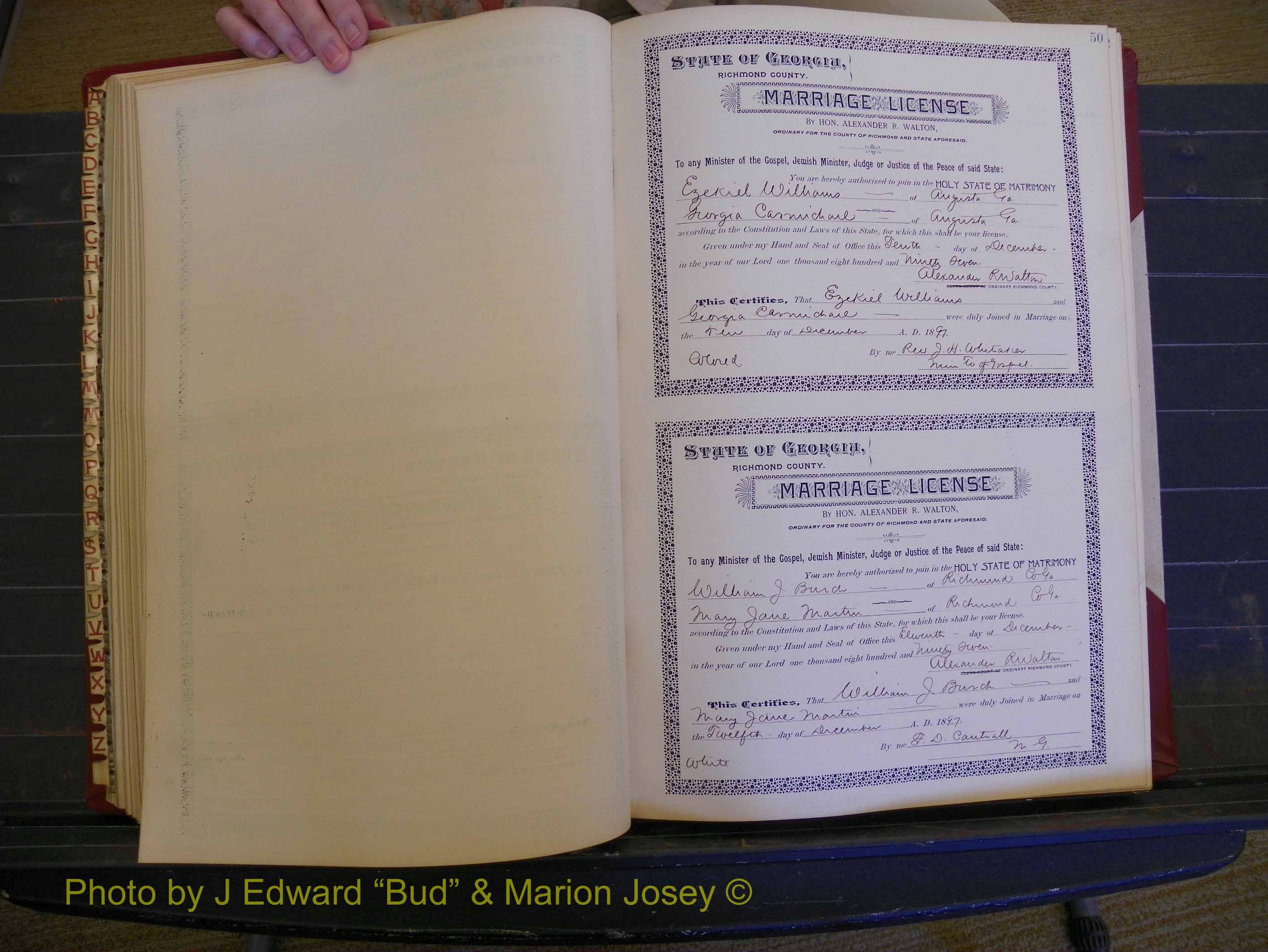 Richmond Marriages, Book V, 1897-1898 P 050.JPG