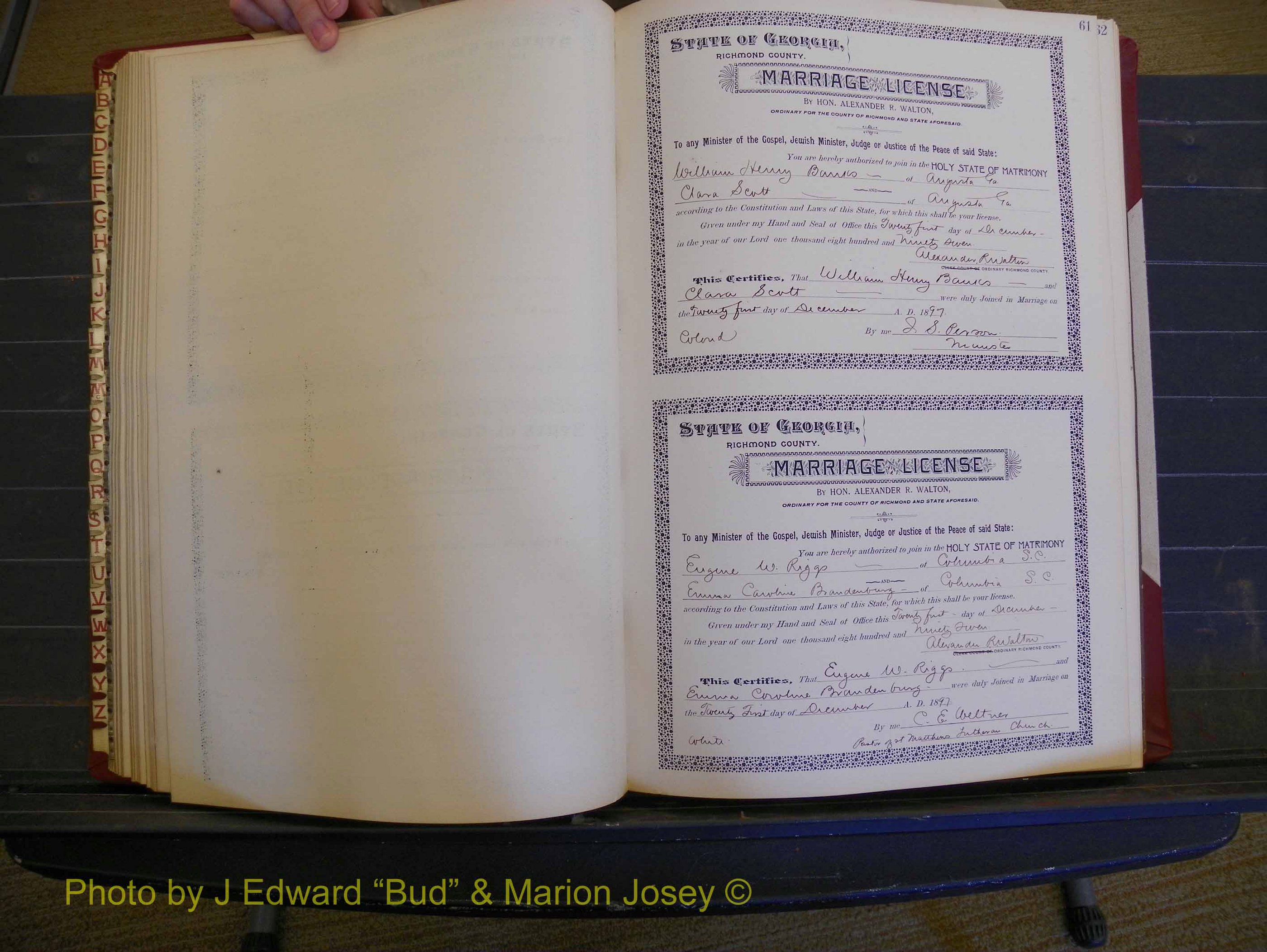 Richmond Marriages, Book V, 1897-1898 P 061.JPG