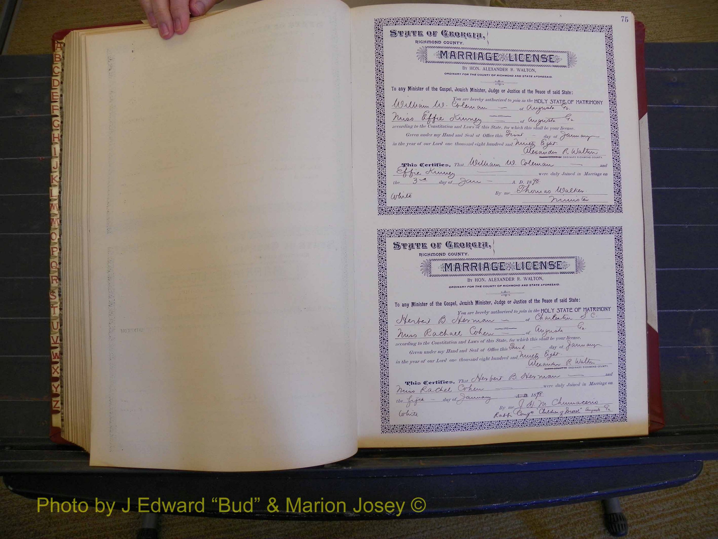 Richmond Marriages, Book V, 1897-1898 P 075.JPG