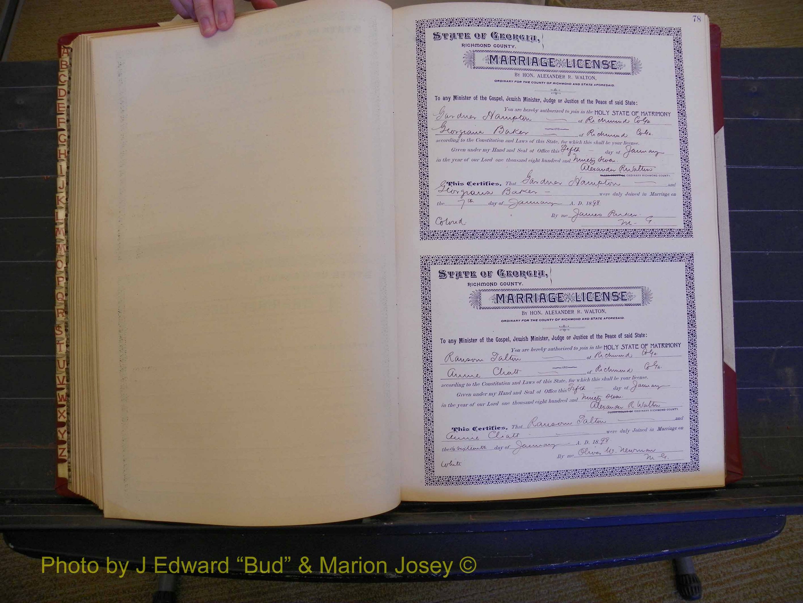 Richmond Marriages, Book V, 1897-1898 P 078.JPG