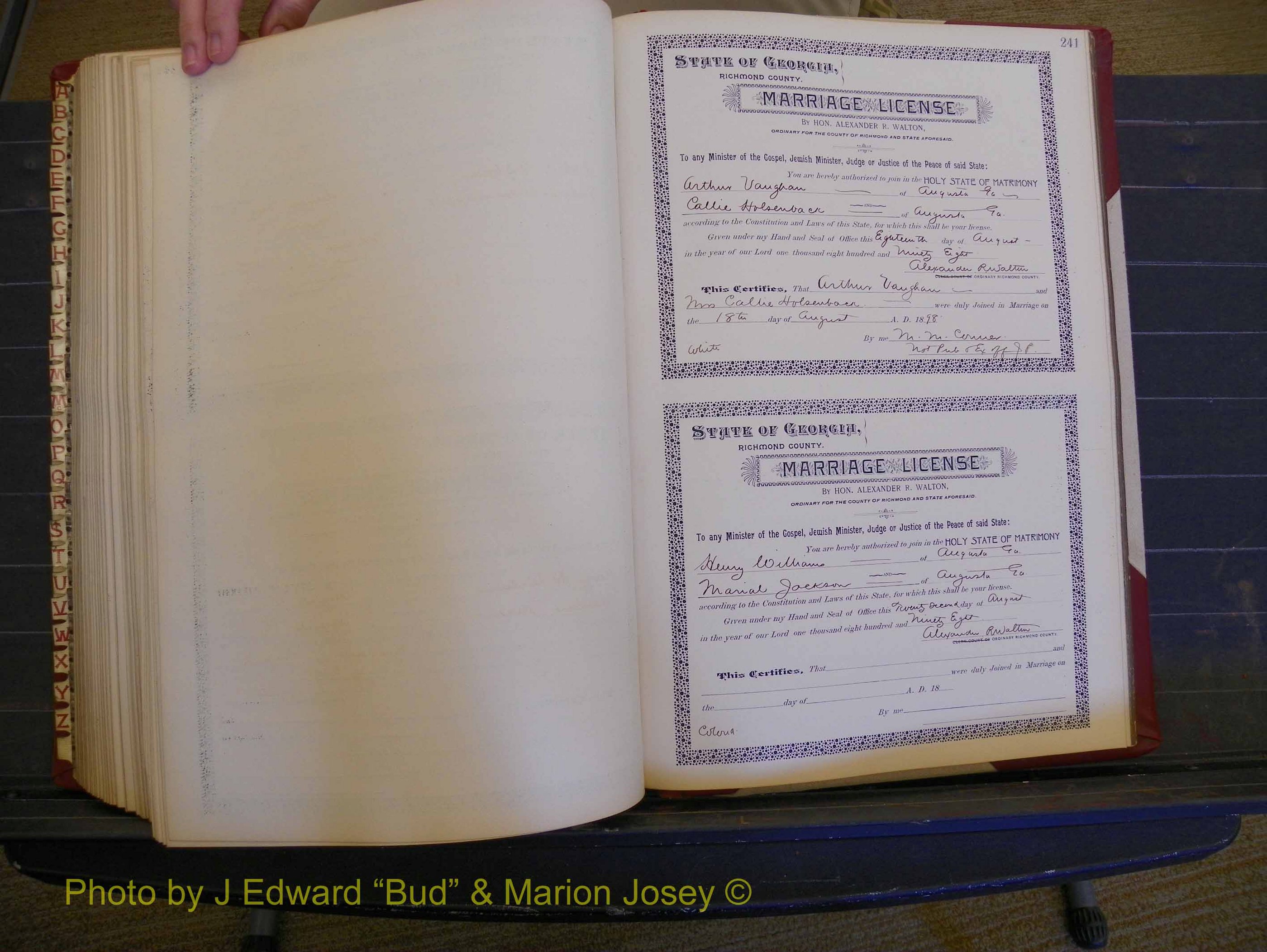 Richmond Marriages, Book V, 1897-1898 P 241.JPG