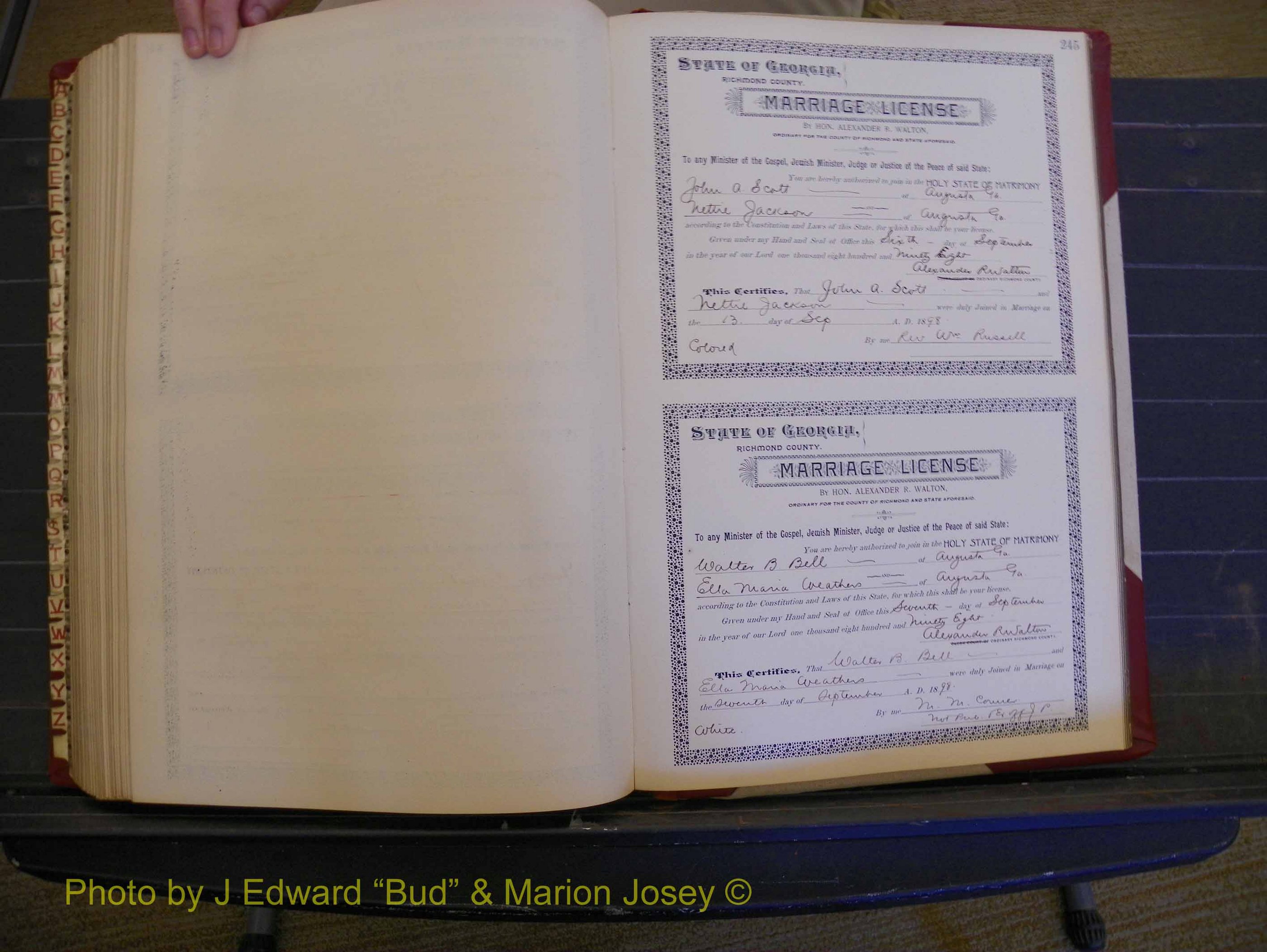Richmond Marriages, Book V, 1897-1898 P 245.JPG