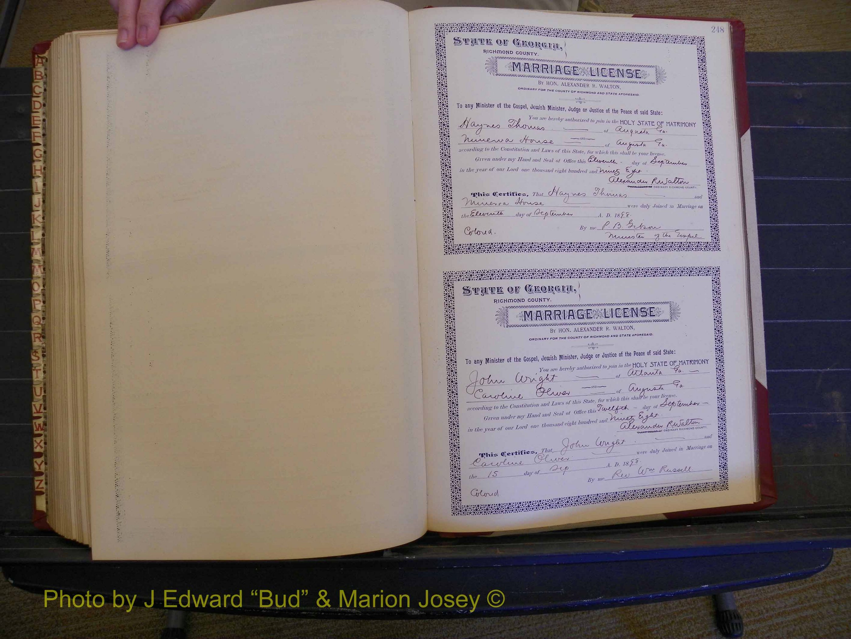 Richmond Marriages, Book V, 1897-1898 P 248.JPG