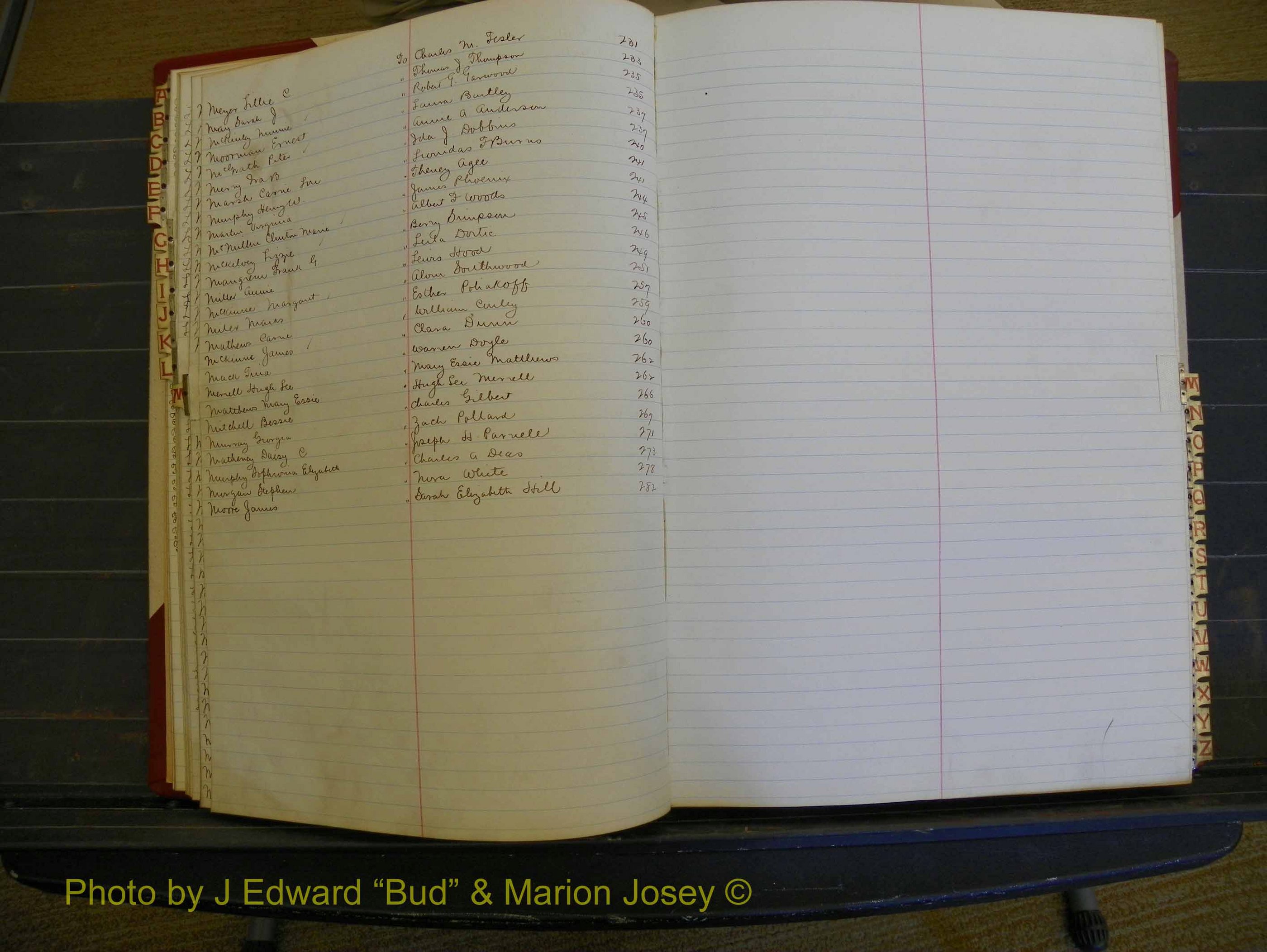 Richmond Marriages, Book W, 1898-1899 Index M (116).JPG