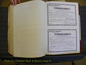 Richmond Marriages, Book W, 1898-1899 P 107.JPG