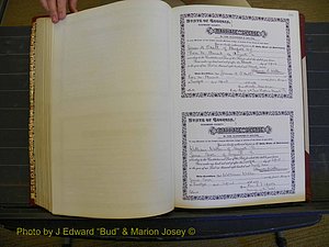Richmond Marriages, Book W, 1898-1899 P 108.JPG