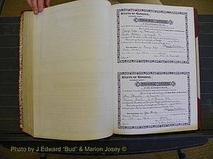 Richmond Marriages, Book W, 1898-1899 P 109.JPG