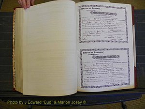 Richmond Marriages, Book W, 1898-1899 P 121.JPG