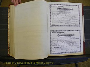 Richmond Marriages, Book W, 1898-1899 P 126.JPG