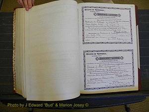 Richmond Marriages, Book W, 1898-1899 P 136.JPG