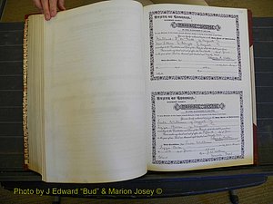 Richmond Marriages, Book W, 1898-1899 P 150.JPG