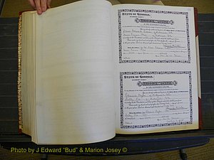 Richmond Marriages, Book W, 1898-1899 P 157.JPG