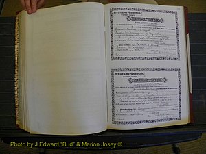 Richmond Marriages, Book W, 1898-1899 P 166.JPG