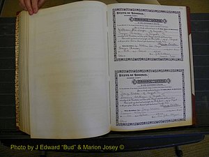 Richmond Marriages, Book W, 1898-1899 P 186.JPG