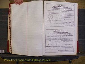 Richmond Marriages, Book XX, 1946-1948 P 001.JPG