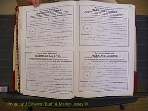 Richmond Marriages, Book XX, 1946-1948 P 018-019.JPG