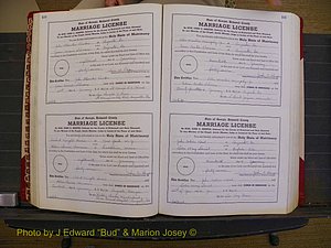 Richmond Marriages, Book XX, 1946-1948 P 100-101.JPG