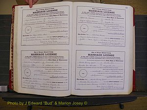 Richmond Marriages, Book XX, 1946-1948 P 126-127.JPG