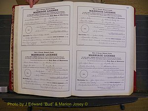 Richmond Marriages, Book XX, 1946-1948 P 128-129.JPG