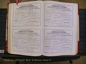 Richmond Marriages, Book XX, 1946-1948 P 142-143.JPG