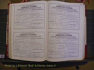 Richmond Marriages, Book XX, 1946-1948 P 146-147.JPG