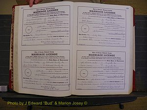 Richmond Marriages, Book XX, 1946-1948 P 152-153.JPG