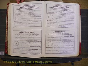 Richmond Marriages, Book XX, 1946-1948 P 180-181.JPG