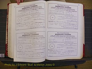 Richmond Marriages, Book XX, 1946-1948 P 188-189.JPG