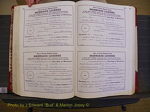 Richmond Marriages, Book XX, 1946-1948 P 288-289.JPG