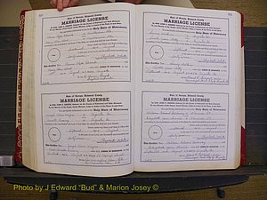 Richmond Marriages, Book XX, 1946-1948 P 302-303.JPG