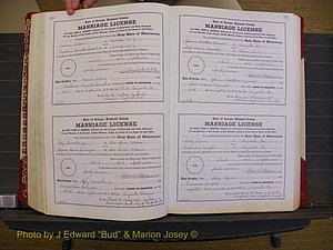 Richmond Marriages, Book XX, 1946-1948 P 326-327.JPG