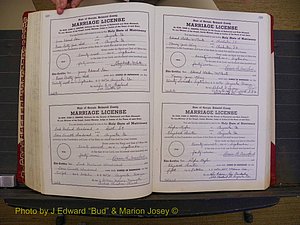 Richmond Marriages, Book XX, 1946-1948 P 348-349.JPG