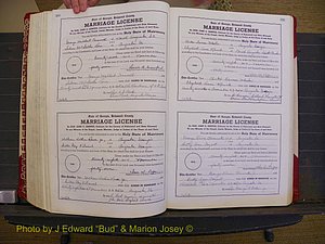 Richmond Marriages, Book XX, 1946-1948 P 398-399.JPG