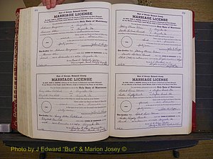 Richmond Marriages, Book XX, 1946-1948 P 404-405.JPG