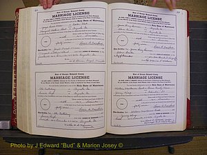 Richmond Marriages, Book XX, 1946-1948 P 408-409.JPG