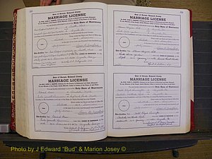 Richmond Marriages, Book XX, 1946-1948 P 438-439.JPG