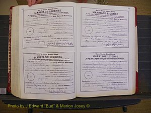 Richmond Marriages, Book XX, 1946-1948 P 444-445.JPG